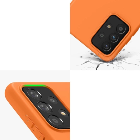 HURTEL SILICONE CASE ETUI DO SAMSUNG GALAXY A22 4G ELASTYCZNE I CHRONIĄCE