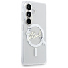 Etui Karl Lagerfeld IML KC Script MagSafe do Samsung Galaxy S26 Plus przezroczysty