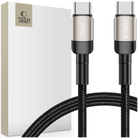 TECH-PROTECT KABEL USB-C DO ŁADOWANIA PD100W 5A 100CM DO TELEFONÓW TITANIUM