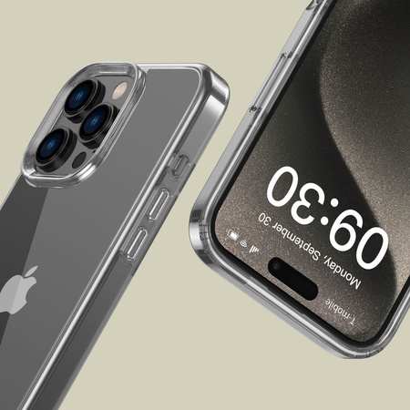 TECH-PROTECT ETUI FLEXAIR HYBRID DO IPHONE 16 PRO MAX PRZEZROCZYSTE OCHRONA