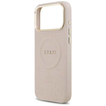 GUESS ETUI PEONY HOT STAMP MAGSAFE DO IPHONE 17 PRO MAX CASE DESIGN