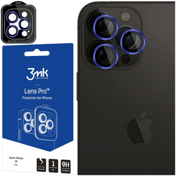 Apple iPhone 15 Pro Max - 3mk Lens Protection Pro Royal Blue