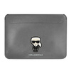 Karl Lagerfeld Sleeve KLCS16PISFG 16" srebrny/silver Saffiano Ikonik Karl