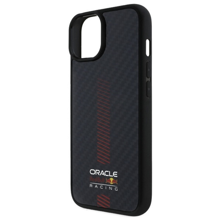 Red Bull RBHMP14S24CFGSMK iPhone 14 6.1 hardcase czarny/black Carbon Fiber Power Bar MagSafe