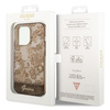 Guess GUHCP14LHGPLHC iPhone 14 Pro 6,1" ochre hardcase Porcelain Collection