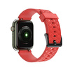 Watch Strap Y pasek do Apple Watch 7 / 6 / 5 / 4 / 3 / 2 / SE (41 / 40 / 38mm) opaska bransoleta do zegarka czerwony