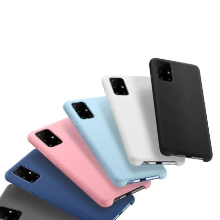 HURTEL ELASTYCZNE SILIKONOWE ETUI POKROWIEC DO SAMSUNG GALAXY S21 ULTRA 5G