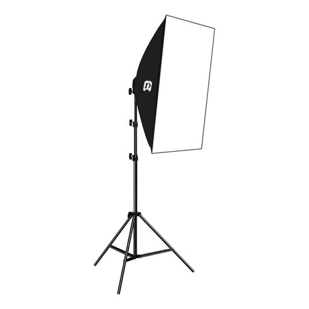 PULUZ ZESTAW SOFTBOX LED 50X70CM DO FOTOGRAFII Z STATYWEM I 4 ŻARÓWKAMI LED