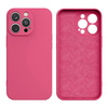 Silicone case etui iPhone 14 Plus silikonowy pokrowiec fuksja