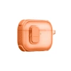 Etui AMAZINGTHING Titan Pro Mag Case Clear do AirPods Pro 3 - pomarańczowe