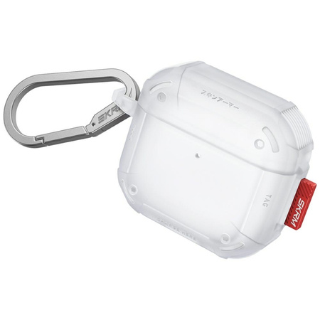 SKINARMA ETUI MECHA CE DO AIRPODS 4 OCHRONNY POKROWIEC Z WYSOKIEJ