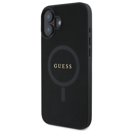 GUESS ETUI HARDCASE DO IPHONE 16 6.1 DO MAGSAFE SAFFIANO CLASSIC LOGO