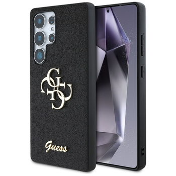 GUESS ETUI FIXED GLITTER BIG 4G METAL LOGO DO SAMSUNG GALAXY S25 ULTRA