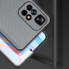 Dux Ducis Fino etui pokrowiec pokryty nylonowym materiałem Poco M4 Pro 5G niebieski
