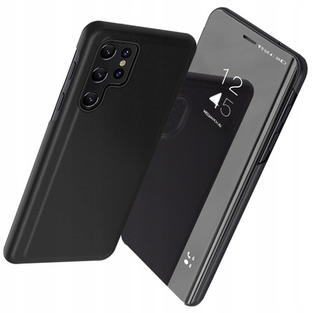 HURTEL CASE CLEAR VIEW DO SAMSUNG S24 ULTRA Z KLAPKĄ OCHRONNE PRZEZROCZYSTE