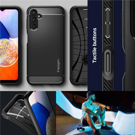 SPIGEN RUGGED ARMOR GALAXY A14 4G / LTE MATTE BLACK