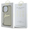 GUESS ETUI HARD CASE DO IPHONE 16 PRO 6.3 BLACK IML HEART Z LOGO DO 4G