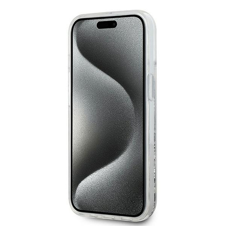 KARL LAGERFELD ETUI HARDCASE LIQUID GLITTER CHOUPETTE HEAD DO IPHONE 15 14
