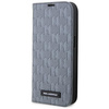 Etui Karl Lagerfeld KLBKP14SSAKLHPG na iPhone 14 bookcase - srebrne Saffiano Monogram