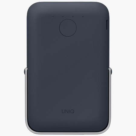 UNIQ Powerbank Hoveo 5000mAh USB-C 20WPD Fast charge Wireless Magnetic niebieski/storm blue