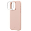 UNIQ etui Lino Hue iPhone 15 Pro Max 6.7" Magclick Charging różowy/blush pink