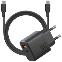 ENERGEA ŁADOWARKA SIECIOWA BAZIC GOPORT VELOX 35W DO USB-C LIGHTNING