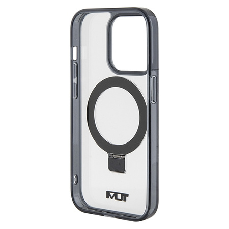 Tumi TUHMP15LSSFC iPhone 15 Pro 6.1biały/white hardcase Transparent Ring Stand Magsafe