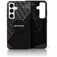 MERCEDES ETUI AMG DOUBLE LAYER RHOMBS DO SAMSUNG GALAXY S25+ DO MAGSAFE