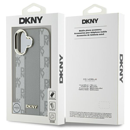 DKNY ETUI CASE DO IPHONE 16 6.1 DO MAGSAFE CHECKERED PATTERN HARDCASE
