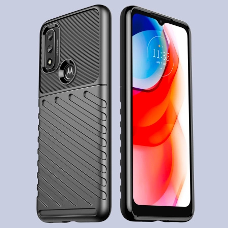THUNDER CASE PANCERNE ETUI DO MOTOROLA MOTO G PLAY 2022 WZMOCNIONE OCHRONNE