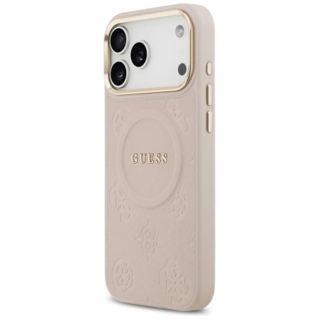 GUESS ETUI PEONY HOT STAMP MAGSAFE DO IPHONE 17 PRO MAX CASE DESIGN