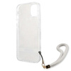 Guess GUHCP13SHFLSD iPhone 13 mini 5,4" złoty/gold hardcase Flower Strap