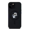 KARL LAGERFELD ETUI SILICONE KARL&CHOUPETTE DO IPHONE 15 PLUS 6,7