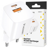WOZINSKY ŁADOWARKA 20W USB-C USB-A DO TELEFONÓW IPHONE SZYBKIE ŁADOWANIE PD