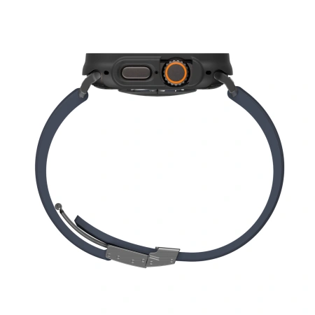 Szkło ochronne AMAZINGTHING Radix z etui na Apple Watch UItra 3 49 mm - czarne