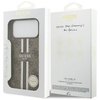 Etui Guess 4G Printed Stripes MagSafe do iPhone 17 Pro Max brązowy