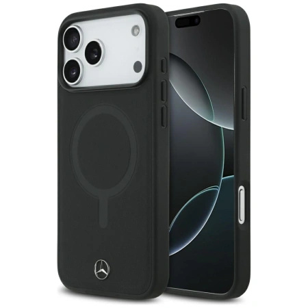 MERCEDES ETUI DO IPHONE 17 PRO MAX MAGSAFE Z GŁADKĄ SKÓRĄ WYSOKIEJ