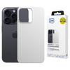 3mk Etui do Apple iPhone 13 Pro Max Hardy MagSilicone Case Silver-White