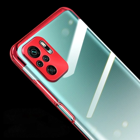 HURTEL POKROWIEC Z RAMKĄ DO XIAOMI REDMI NOTE 10 5G POCO M3 PRO CLEAR COLOR