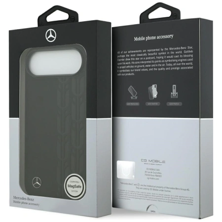 MERCEDES ETUI LEATHER LAUREL LEAVES MAGSAFE DO IPHONE AIR
