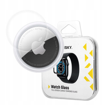 WOZINSKY WATCH GLASS SZKŁO HYBRYDOWE DO AIRTAG POKROWIEC Z OCHRONĄ