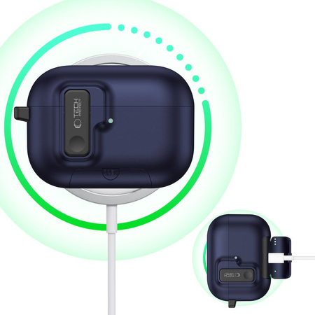 TECH-PROTECT SLIM HOOK APPLE AIRPODS PRO 3 NAVY BLUE