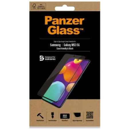 PANZERGLASS SZKŁO HARTOWANE DO SAMSUNG GALAXY M53 E2E REGULAR ANTYZADARCIOM