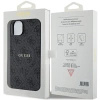 Etui Guess 4G Collection Leather Metal Logo MagSafe na iPhone 15 / 14 / 13 - czarne