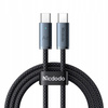 MCDODO KABEL USB-C USB-C SZYBKIE ŁADOWANIE USB TYP C 240W 2M LED CZARNY