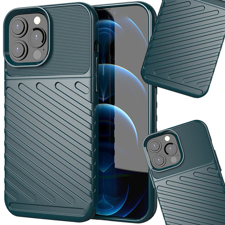 HURTEL ETUI POKROWIEC THUNDER CASE ELASTYCZNE PANCERNE DO IPHONE 13 PRO MAX