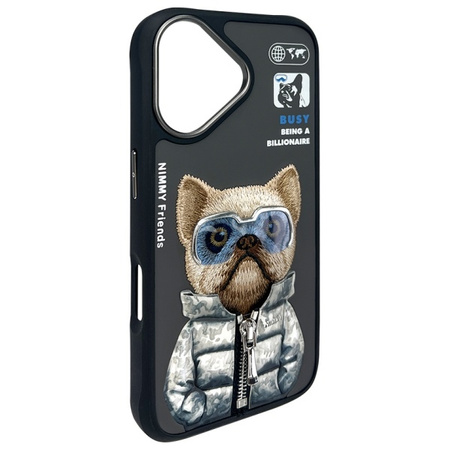 NIMMY ETUI DO IPHONE 16 6.1 POKROWIEC Z DESIGNEM DOG OCHRONNY COOL&CUTE 2.0