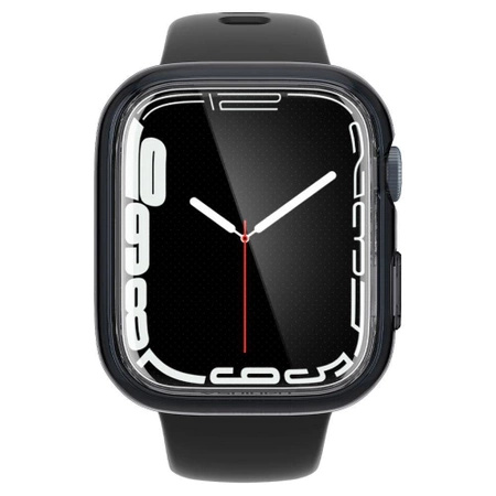 Etui Spigen Ultra Hybrid na Apple Watch 7 / 8 / 9 (41 mm) - przezroczysto szare