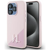 KARL LAGERFELD ETUI SILICONE SHADOW METAL INITIAL DO MAGSAFE IPHONE 15 PRO