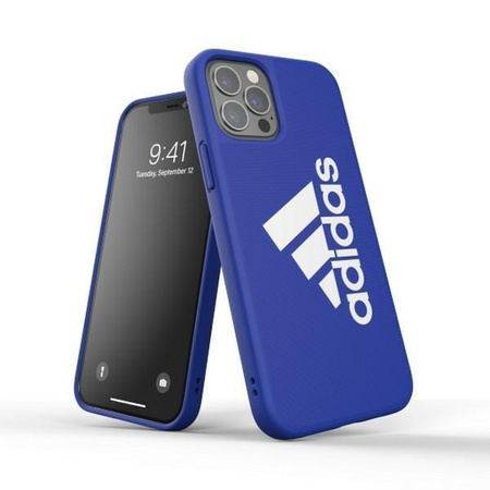 Etui Adidas SP Iconic Sports Case na iPhone 12/ 12 Pro - niebieskie 42464